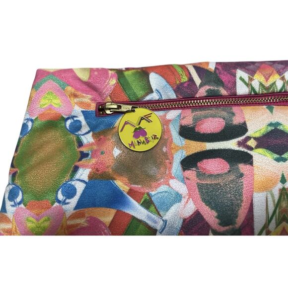 AVAF x Maria Brito Clutch Handbag Multicolor NYC Pop Streetwear Artsy Unique - Picture 3 of 9